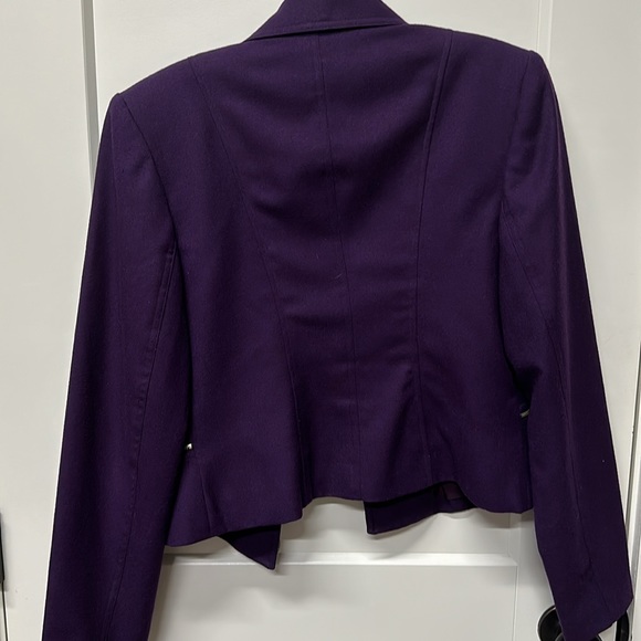 Gantos wool purple jacket or blazer - Picture 4 of 4
